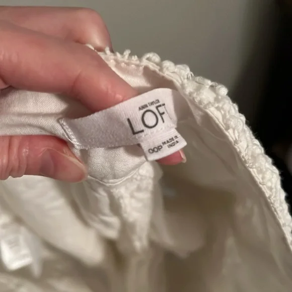 LOFT ivory riviera short - Picture 7 of 7